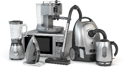 千庫網(wǎng)_家用電器。在 w 上隔離的家用廚房工藝集_攝影圖編號20173254